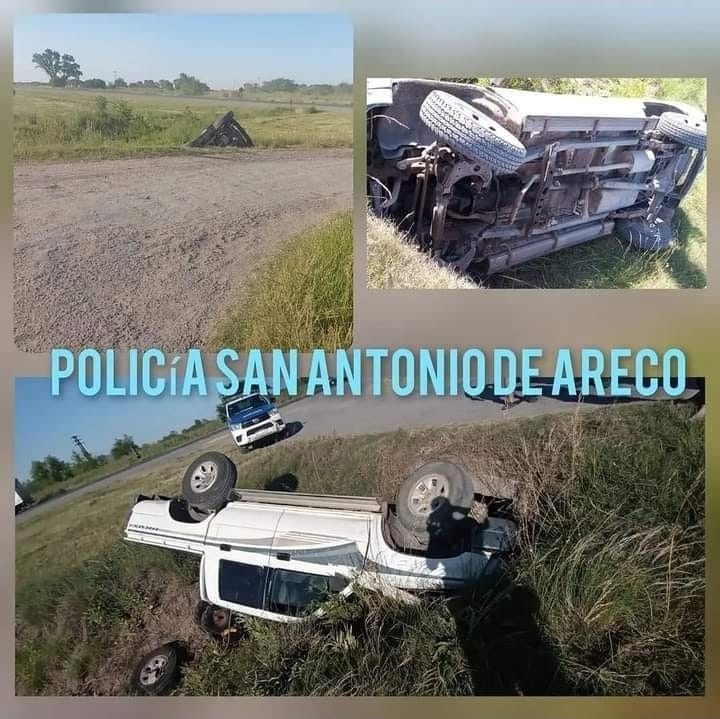 vuelco camioneta SADA