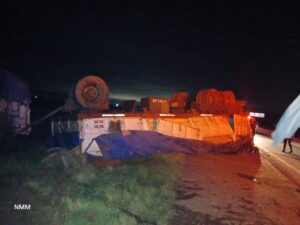 vuelco camion tapa